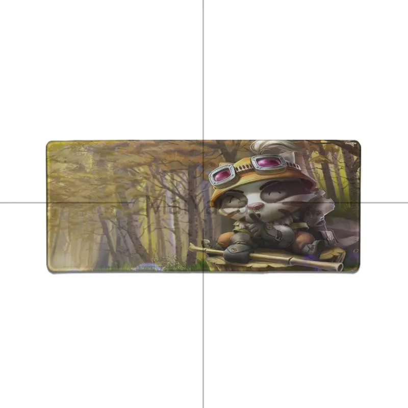 MaiYaCa Высокое Качество Лига Легенд Teemo Высокая скорость коврик для мыши Коврик для мыши Notbook компьютерная игровая клавиатура коврики для мыши