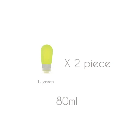 Green 80ml Диспенсер для мыла, контейнер для жидкого мыла, дорожный лосьон для ванны, шампунь, пресс-бутылка, гель для душа, диспенсер - Цвет: Green 80ml