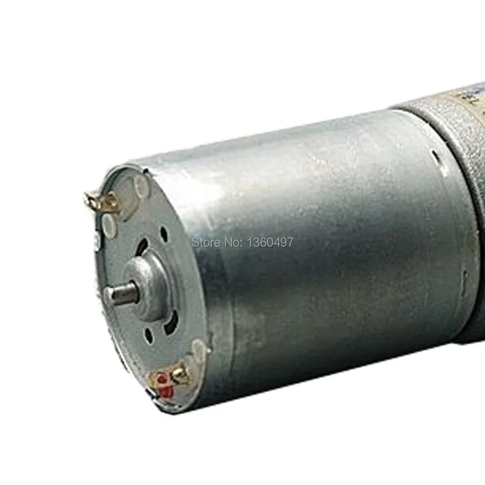 1A DC 12V 1000 об/мин 25GA 100mA Высокая мощность Электрический мотор коробки передач 25 мм