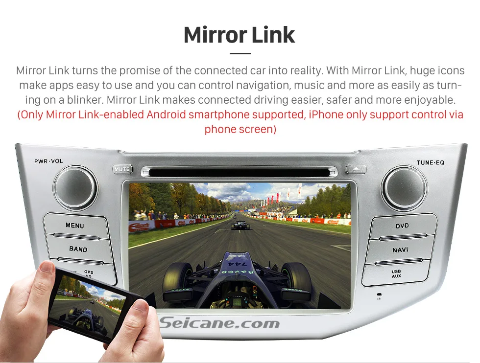 Seicane Android 8,0 " Автомагнитола для Lexus RX 400h RX 330 RX 350 RX 300 Toyota Harrier 2Din gps навигация мультимедийный плеер