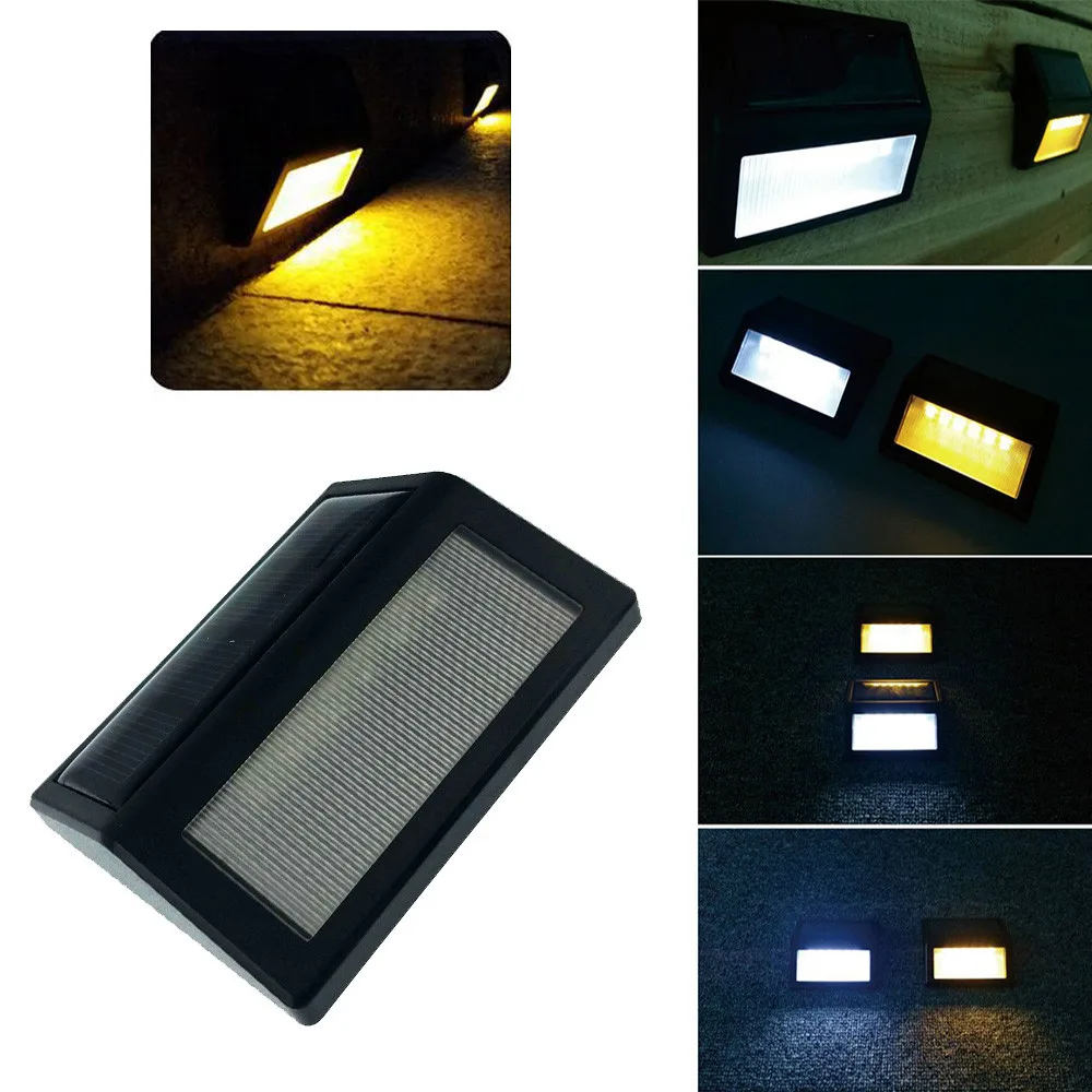 LED Солнечная энергия PIR датчик движения настенный светильник наружный