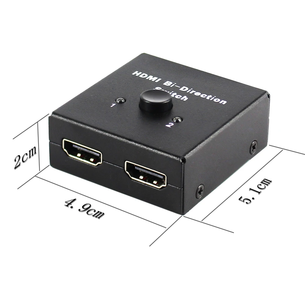 2 Порты и разъёмы HDMI bi directional Switcher Splitter 2x1 коммутатор или 1x2 селектор 3d 1.4 В 4 К HDCP|hdmi
