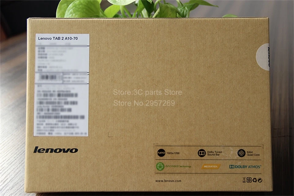 lenovo tab 2 A10-70F 2G ram 16G Rom MTK 8165 1,7 GHz 64 bit 4 ядра 1920x1200 ips HD 10 дюймов 5MP 8MP 7000mAh планшетный ПК