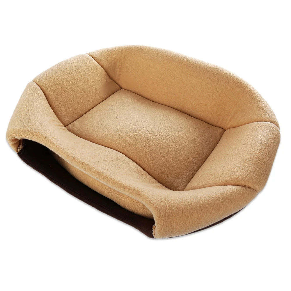 Мягкая теплая уютная моющаяся кровать для кошек и собак Пятнистое практичное