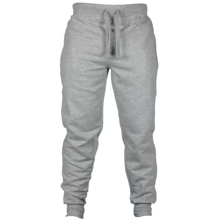 Light Grey Горные мужские спортивные штаны, штаны для фитнеса, бега, бодибилдинга, тренажерного зала, Мужские штаны для хип-хоп тренировок, длинные брюки, спортивная одежда SA610 - Цвет: Light Grey