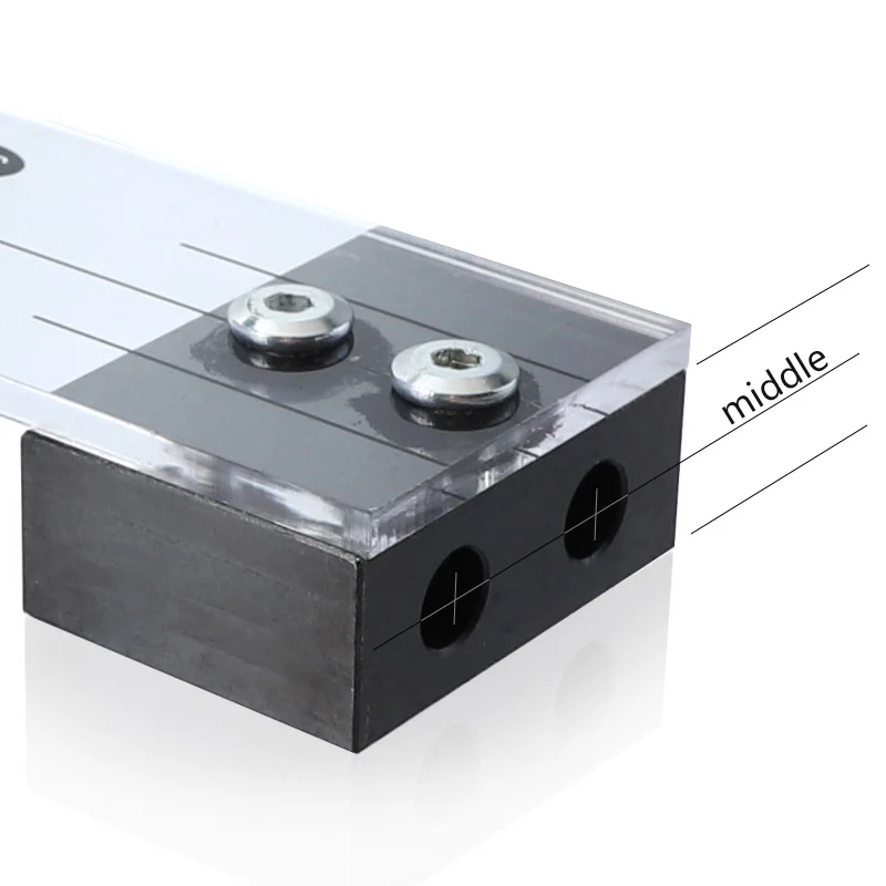 Дюбель джиг акриловая закаленная сталь карманное отверстие 1/2 'Ɖ/8'' 1/4