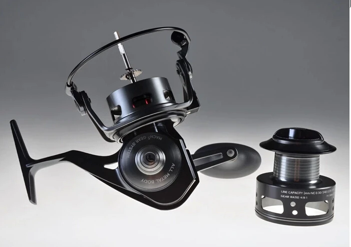Tideliner Extreme ACE50 top quality all metal 11+1 bearing 4000 spinning fishing reel wheel | Спорт и развлечения
