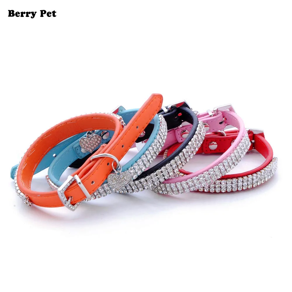 Собака продукта 2 &quotШирина собаки жгут воротник сверло алмазов с кожаный ошейник
