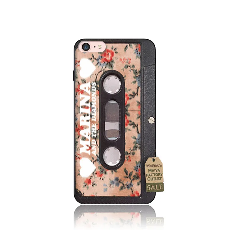 MaiYaCa силиконовый чехол для телефона для iphone 5S 6s 6s plus 7 8 plus 11pro max чехол mixtape винтажная магнитная лента кассета аудио лента чехол для iphone x xs max xr 11pro coque