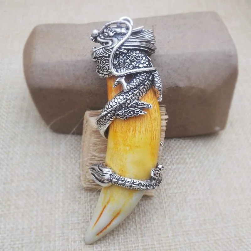 Кулоны fengashow в стиле ретро кулоны с кулоном инкрустированные драконом и амулетом