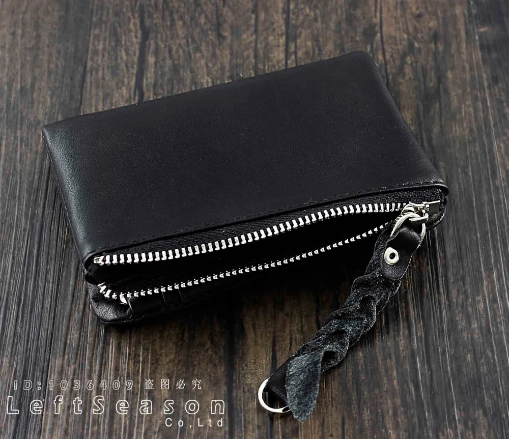 Мужской кожаный бумажник с черепом держатель для карт | Багаж и сумки