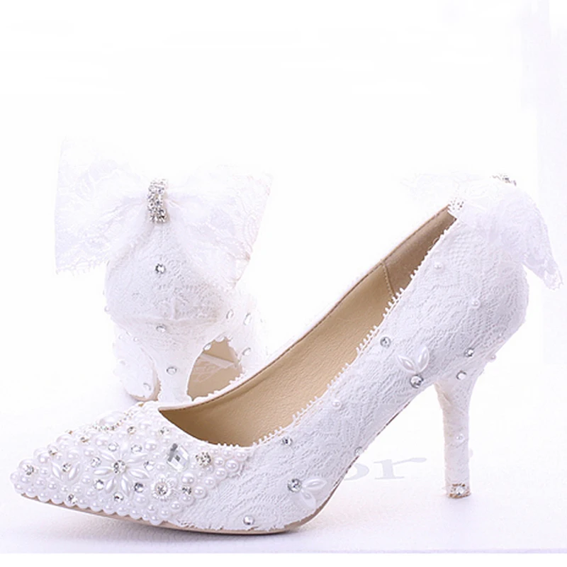 Новинка 2018 года Лидер продаж Кружевные туфли-лодочки на высоком каблуке Обувь