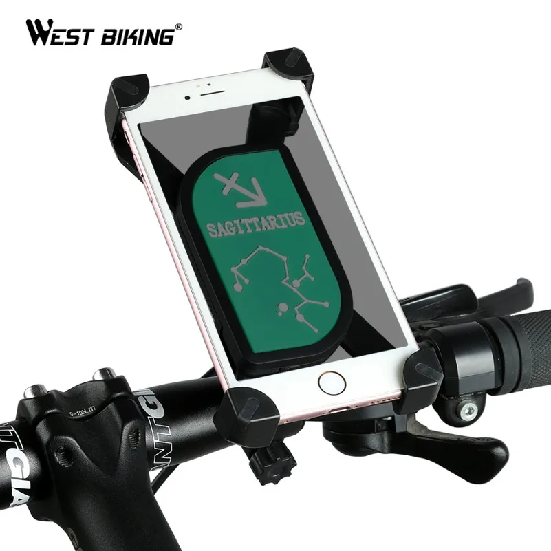Держатель для телефона WEST BIKING Поворотный на 360 градусов|handlebars for bicycles|handlebar mtbbicycle