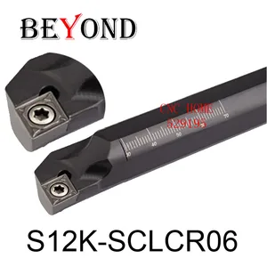 BEYOND SCLCR SCLCL 12 мм S12M-SCLCR06 SCLCL06 держатель внутреннего токарного инструмента CNC токарный резец карбидные вставки CCMT060204-HM YBC251