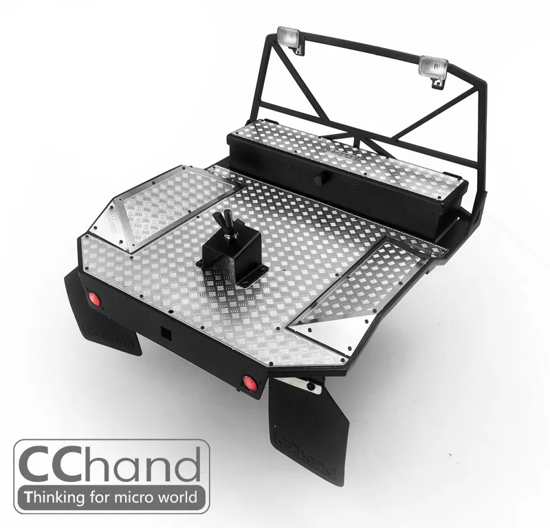 CChand металлическая застежка для заднего изгиба RC4WD 1/10 TF2 Mojave RC автомобиль