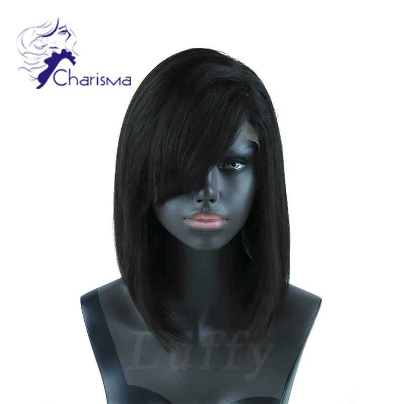 Короткие Волосы Боб Парики Бразильского Виргинские Человеческих Волос Парик