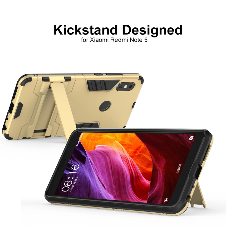 Чехол для Xiaomi Redmi Note 5 чехол 99 дюйма армированный жесткий из поликарбоната