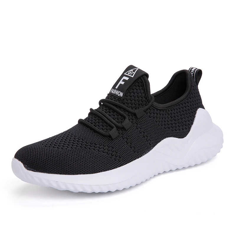 Мужские кроссовки Hemmyi Flyknit Повседневные Дышащие уличные на шнуровке Tenis Masculino Adulto