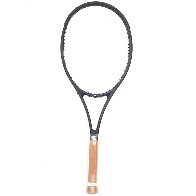 L3 NO STRING Powerti PS97 черная Теннисная ракетка Federer Мужская вспененная ручка из углеродного волокна 4 1/4, 4 3/8, 4 1/2 с сумкой - Цвет: L3 NO STRING
