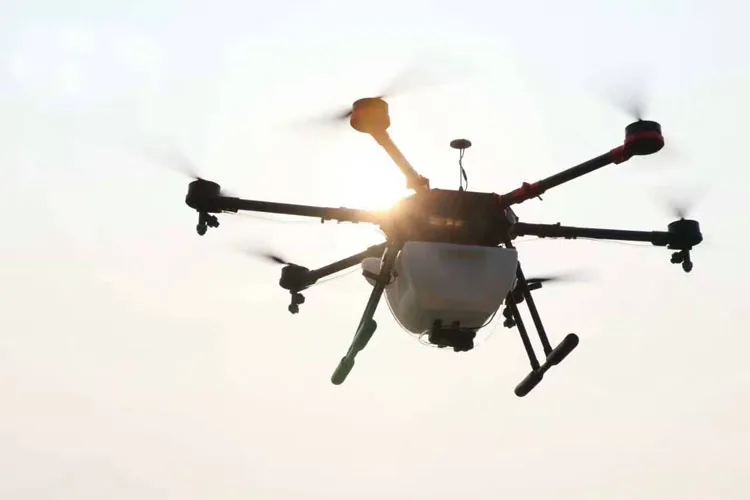 EFT шестиосевая Складная защита растений UVA RC Дрон Рама Комплект питания A1400 10 кг