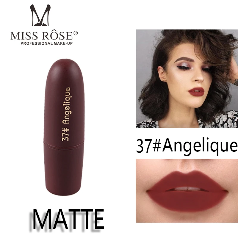Miss Rose матовая губная помада 24 цвета карандаш водостойкая долговечная Татуировка