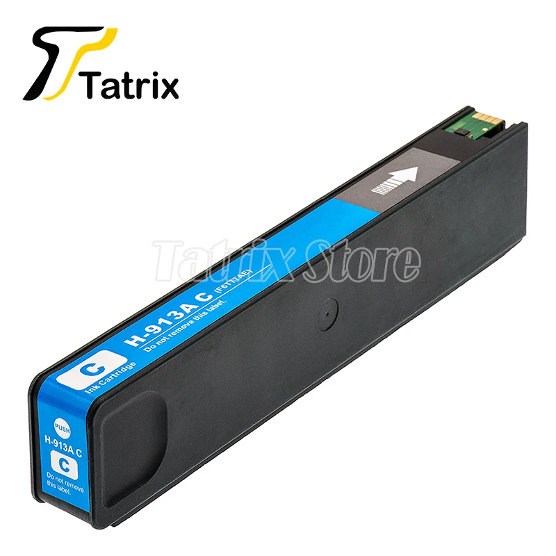 Tatrix 4PK для HP913 HP913A Новый чернильный картридж совместимый HP PageWide 352dw 377dw Pro 452dw 452dn 452dwt