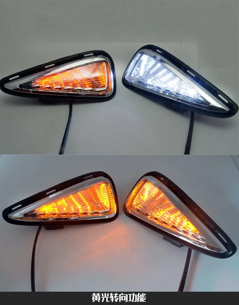 

Osmrk LED DRL daytime running light fog lamp for toyota camry 2015 top quality, 100% waterproof