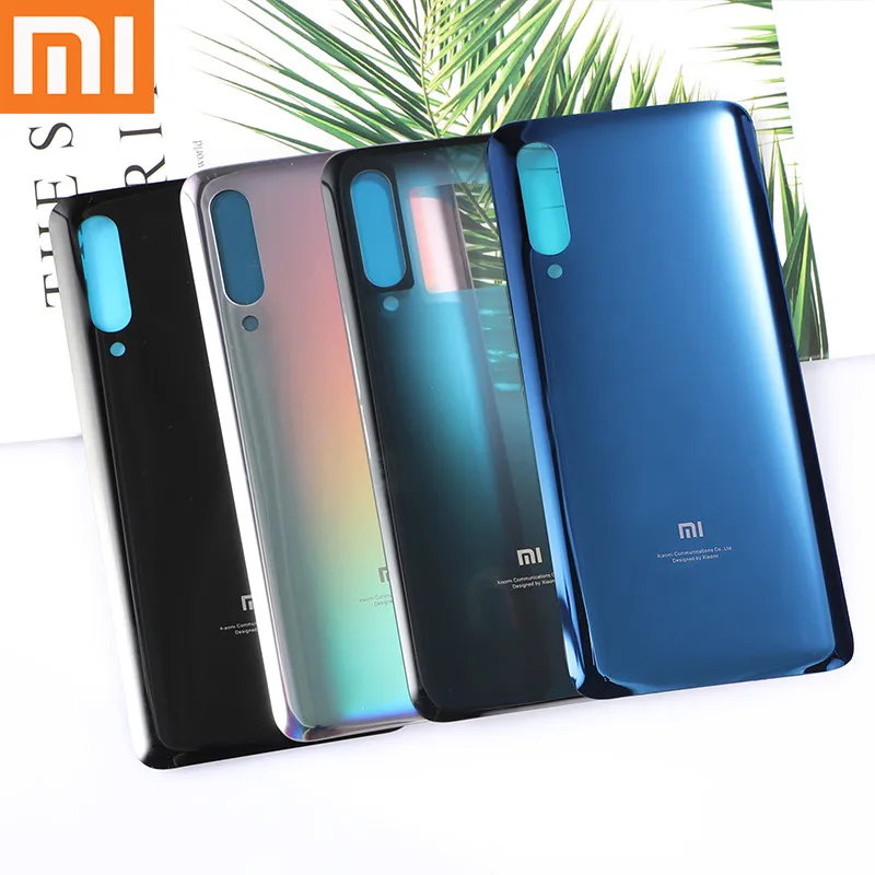 Оригинальный чехол для Xiaomi mi 9 со стеклянным корпусом батареи запасная часть из