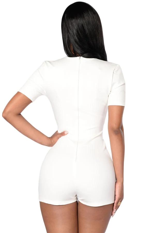 Dear Lover сексуальный комбинезон лето 2016 с коротким рукавом Классический Colorblock