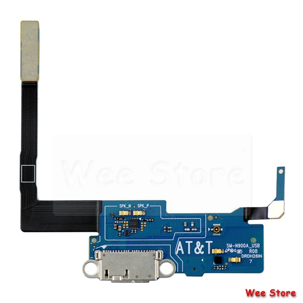 Для Samsung Galaxy Note 3 N900 N9005 N900A оригинальный USB порт для зарядки печатная плата