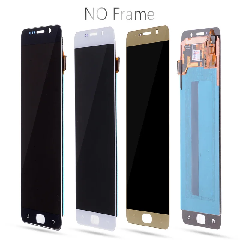 AMOLED Дисплей для SAMSUNG Galaxy Note 5 N920A N9200 SM N920 N920C LCD в сборе с тачскрином Оригинал