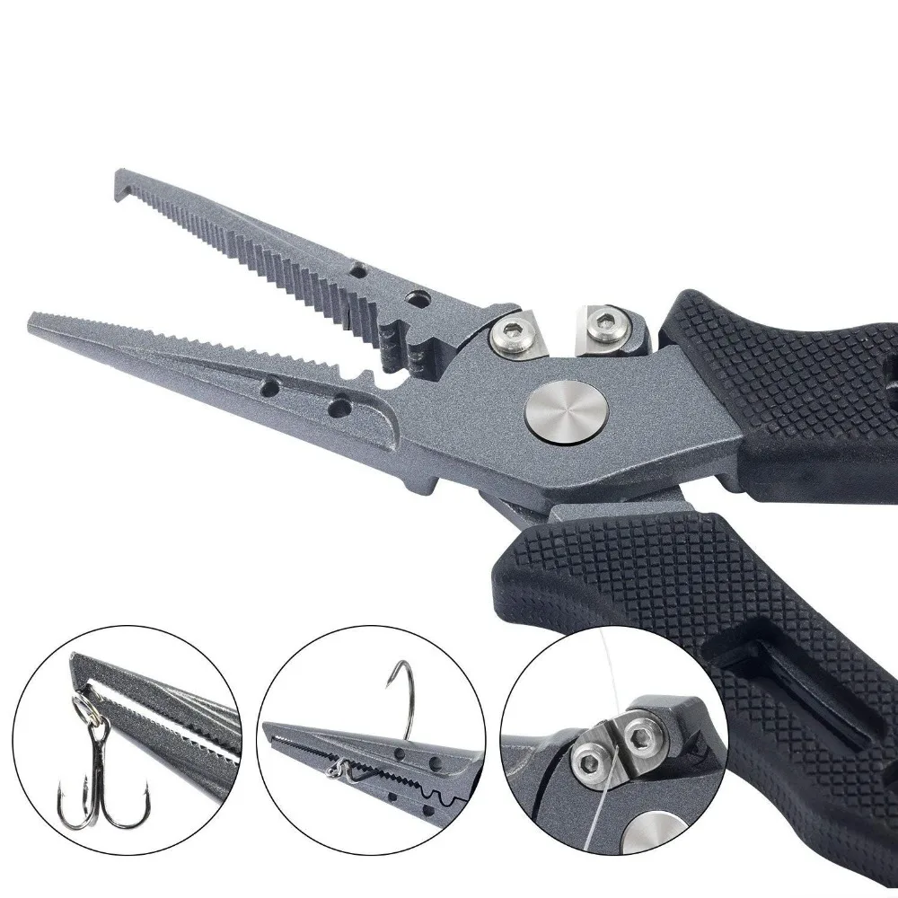 Рыболовные плоскогубцы iLure из нержавеющей стали резаки карбида вольфрама