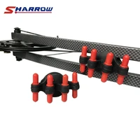 sharrow 2 pcs bow accessory rubber bow stabilizer for compound bow and recurve bow hunting shooting