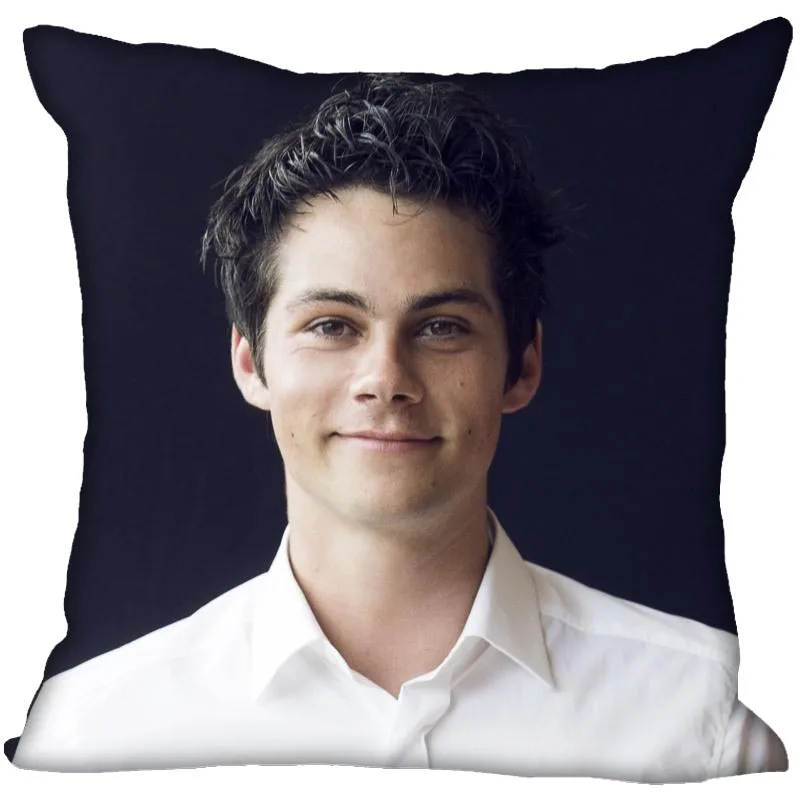 Dylan O'Brien Подушка Чехол для дома декоративный чехол на подушки невидимые молнии Подушка Чехол s 40X40,45X45 см - Цвет: 2