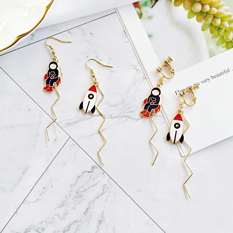 Новинка 2019 изгиб Простые Длинные геометрические серьги для женщин студенческие