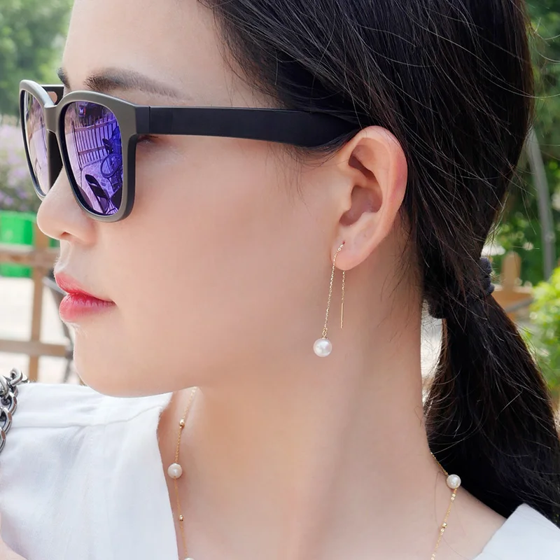 Серьги с натуральным жемчугом Akoya 7 5 мм|wire earrings|wire earring designswire wire |