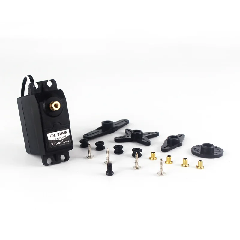 LDX-335mg цифровой metal gear servo робот механическая рука 180 градусов дистанционного