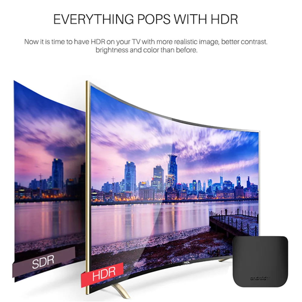 ТВ приставка M8S PLUS W Android 7 1 четырехъядерный процессор Amlogic S905W ГБ 8 2 16 Miracast Airplay DLNA Wi