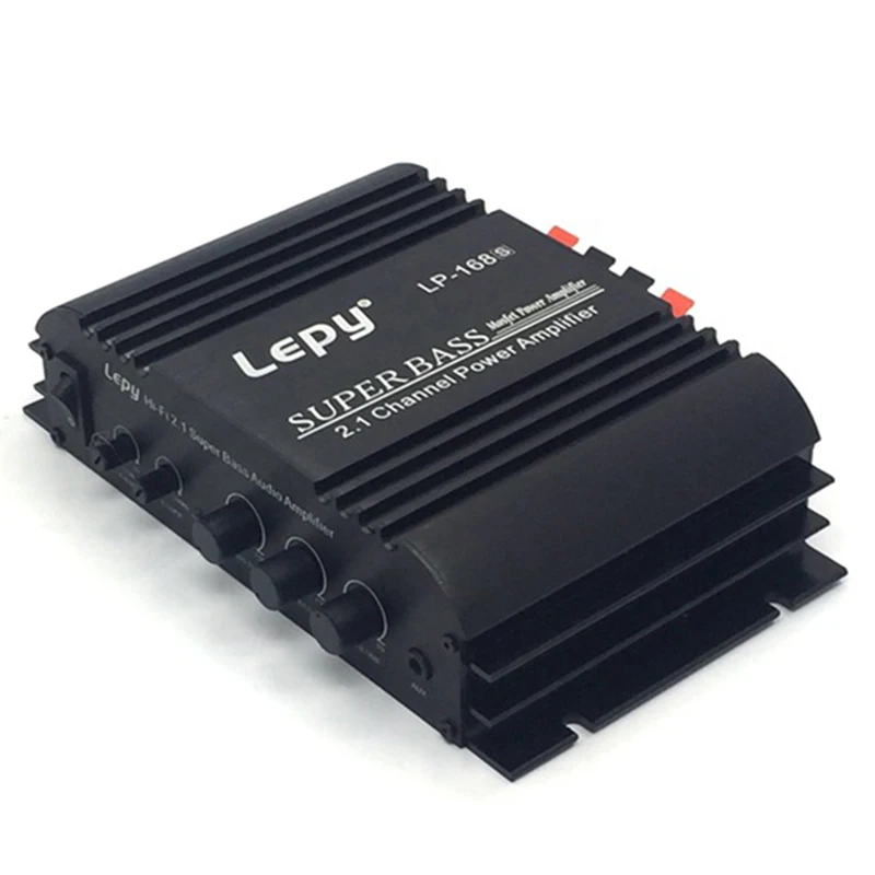Lepy LP 168S 2.1CH усилитель звука сабвуфер бас Цифровой Компактный стерео с функцией AUX