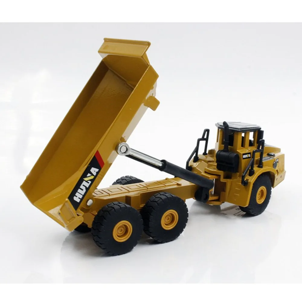 HUINA игрушки № 1712 1/50 сплав самосвал автомобиль CarDie-Cast Металл Professional Engineering