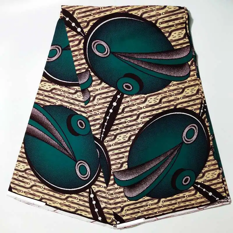 

African Wax Prints Fabric High Quality Ankara Real Soft Wax Fabric 100% cotton Nigeria African Ankara Fabric 6yards/lot