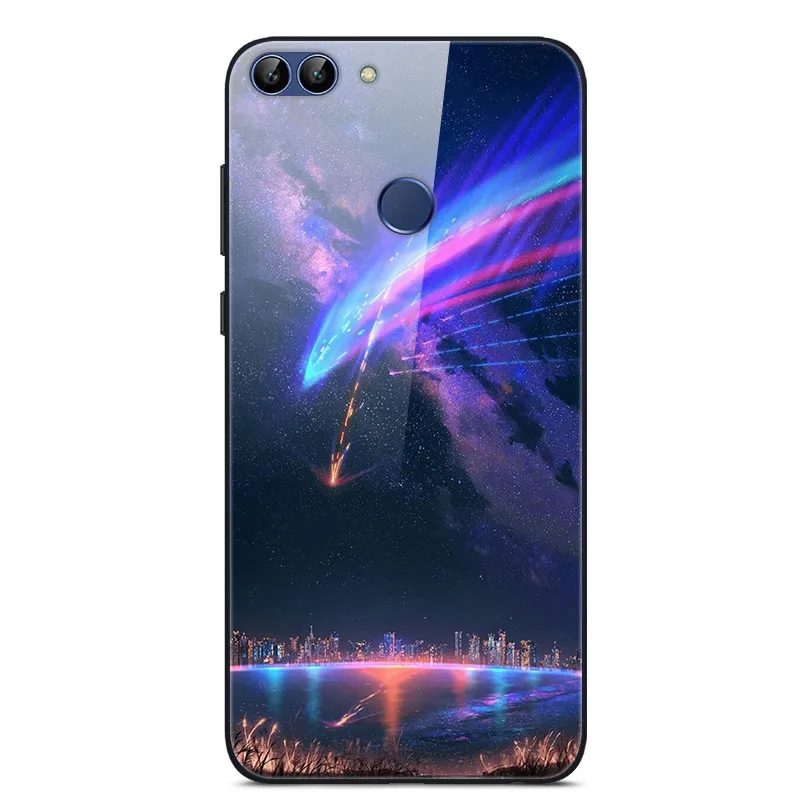 02 Для huawei honor 8A P30 Pro Lite твёрдый Футляр стекло для ПК чехол с рисунком для телефона чехол для huawei honor 10i 10 9 Lite 7X 8X бампер из ТПУ - Цвет: 02