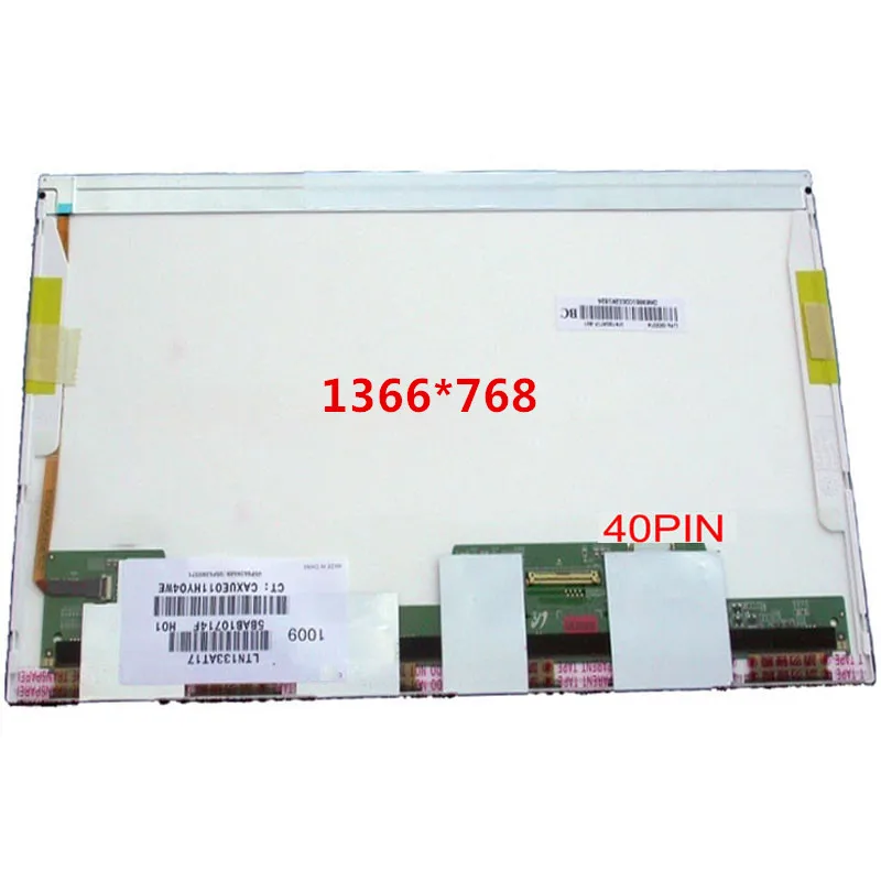10PCS1366*768 40 контактов B133XW02 V.0 LP133WH1 TL A1 A2 LTN133AT17 N133B6-L02 B133XW04 13 3 LED | Компьютеры и офис