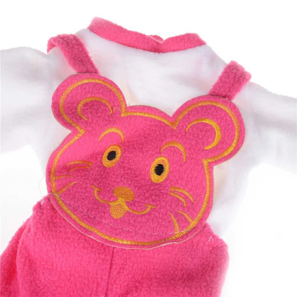 

18 Inch Girl Doll Clothing 3PCS/set Colorful Baby Doll Pajamas & Hat