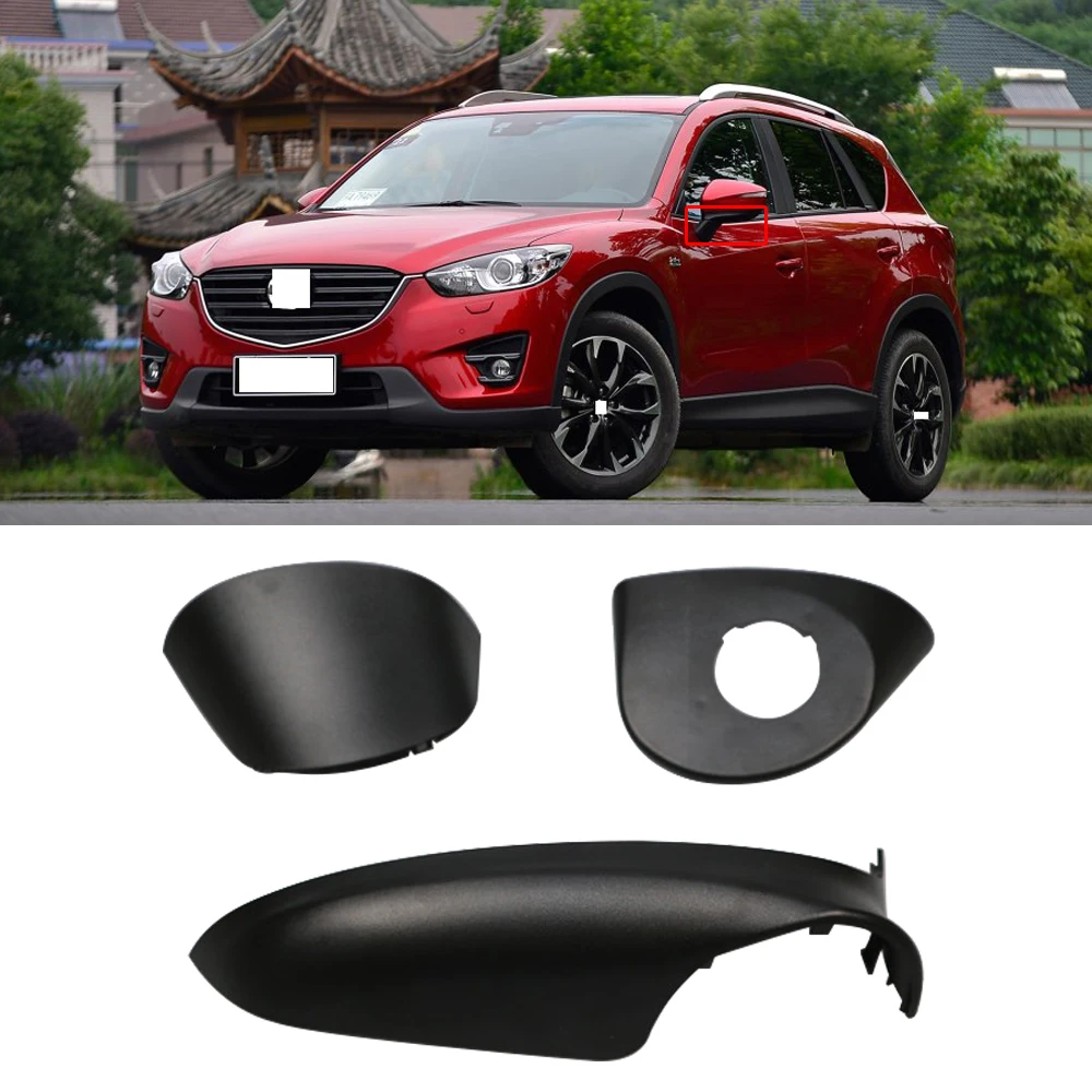 CAPQX для Mazda CX4 CX-4 снаружи Зеркало заднего вида базовая поддержка стенд крышка держателей автомобильных зеркал защитный чехол