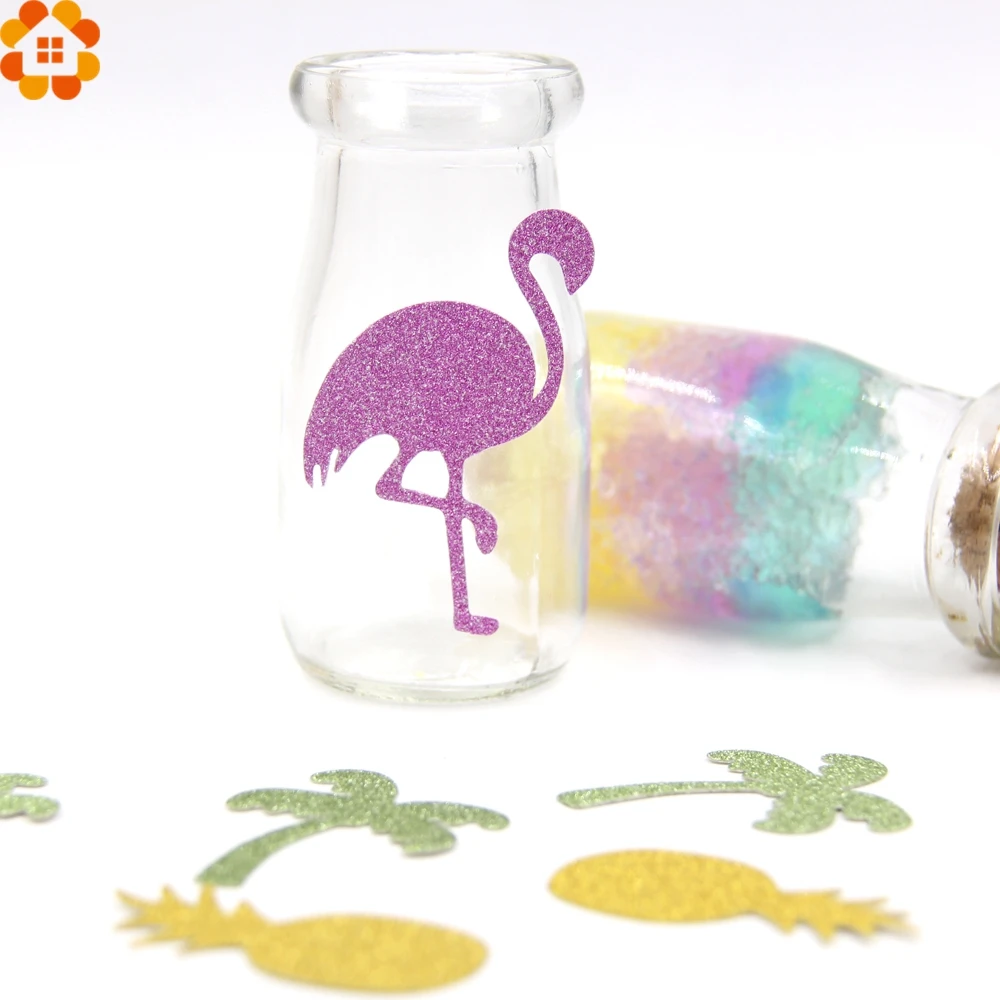 30 шт. бумажные наклейки в виде фламинго ананаса и дерева | Дом сад