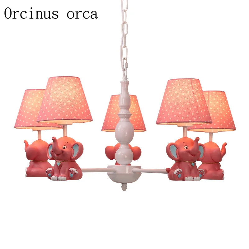 Современная простая Подвесная лампа в скандинавском стиле с мультяшным рисунком