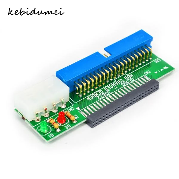 Kebidumei 44Pin 2 5 &quotHDD до 3 5&quot IDE 40Pin интерфейс жесткий диск HDD конвертер адаптер для