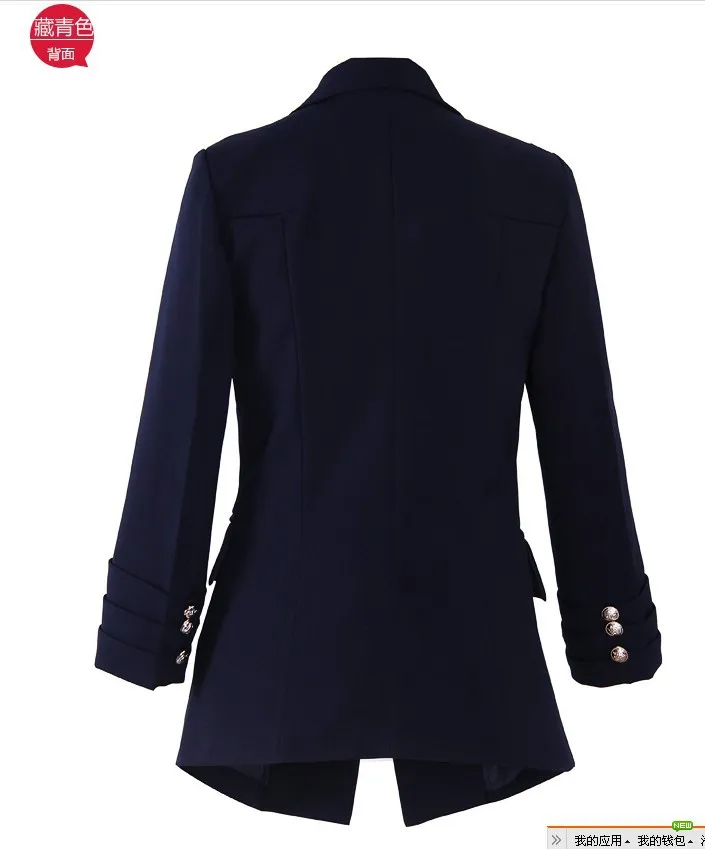 Новинка 2017 Осенний Универсальный Женский блейзер верхняя одежда женский