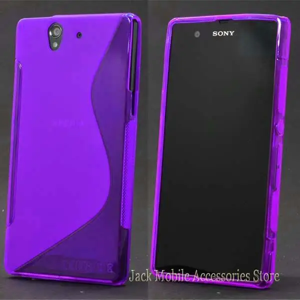 Новый высококачественный нескользящий гелевый Чехол S Line для Sony Xperia Z L36h C6602 C6603 |